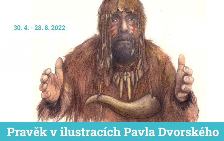 AUSSTELLUNG: Die Vorgeschichte in Pavel Dvorskýs Illustrationen