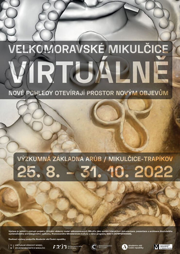 Výstava „Velkomoravské Mikulčice virtuálně“