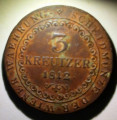 František II (I.) (1792&ndash;1835) 3 Kreuzer (3 Krejcar)