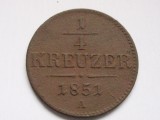 František Josef I. (1848&ndash;1916) 1/4 Kreuzer (1/4 Krejcar)