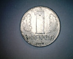 DDR (1949&ndash;1990) 1 Pfennig (1 Fenik)
