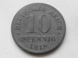 Wilhelm II. Pruský (1888&ndash;1918) 10 Pfennig