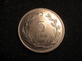 Turecká republika (1923&ndash;současnost) 5 Lira