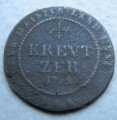 Friedrich Karl Joseph von Erthal (1774&ndash;1802) 1/4 Kreuzer (1/4 Krejcar)