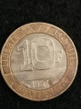 Francie – 5. republika (1958&ndash;současnost) 10 Francs