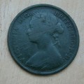 Victoria  (1837&ndash;1901) 1/2 Penny