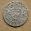 Rakouská republika (1918&ndash;present) 50 Groschen