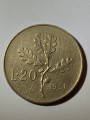 Italská republika (1946&ndash;present) 20 Lire 