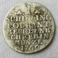 Friedrich II (Mecklenburg-Schwerin) (1756&ndash;1785) 1 Schilling Courant