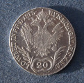 František II (I.) (1792&ndash;1835) 20 Kreuzer (20 Krejcar)