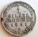 Alexander Karl (1834&ndash;1863) 1 Silber Groschen