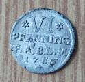 Victor Friedrich (1721&ndash;1765) 6 Pfennig