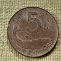 Italská republika (1946&ndash;současnost) 5 Lire 