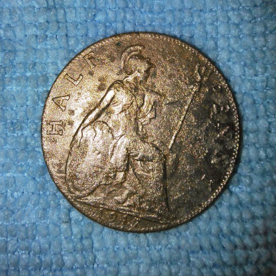 Half Penny 1917