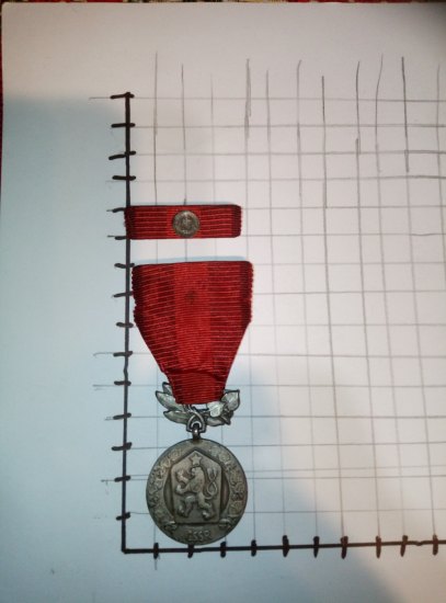 Medaile Za zásluhy o obranu vlasti  ČSSR 