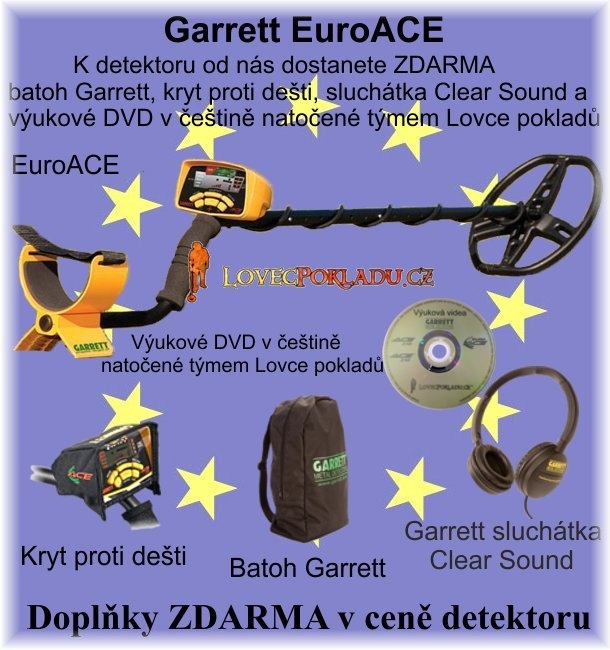 Detektor kovů Garrett Euro Ace