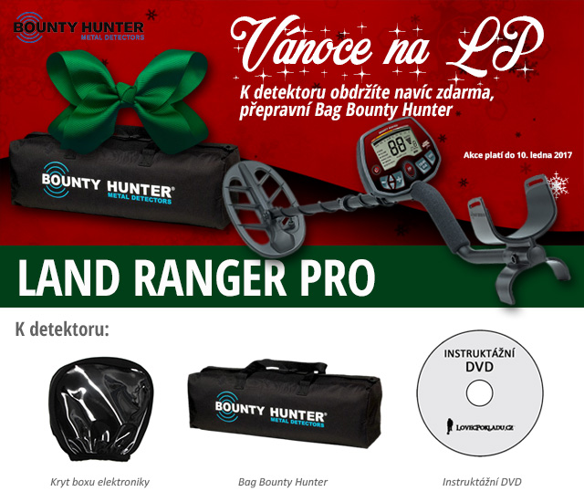 Detektor kovů Bounty Hunter Land Ranger Pro