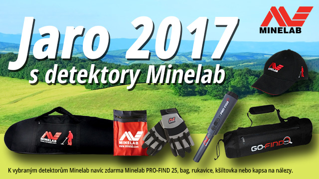 Jaro 2017 s detektory Minelab