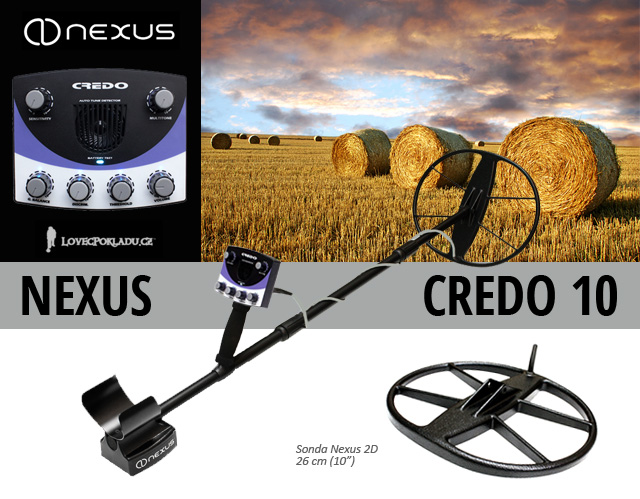 Detektor kovů Nexus Credo s novým audio režimem