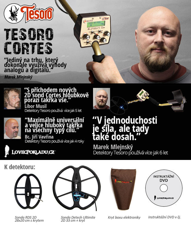Tesoro Cortes metal detector