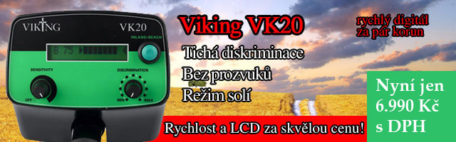 Viking VK 20 metal detector