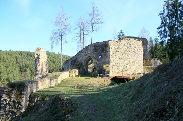 Zřícenina hradu Pořešín