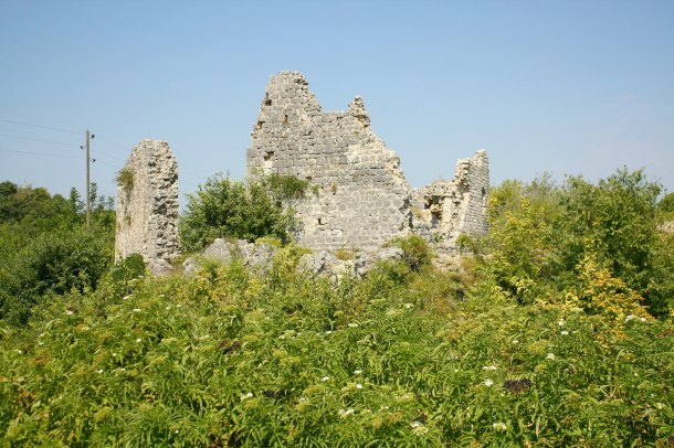 Zřícenina Templářského hradu Vrana