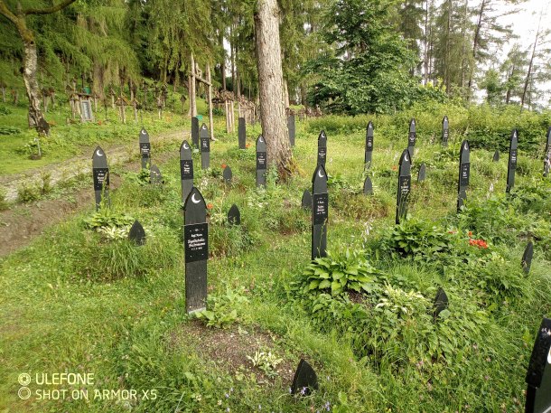 Hrbitov v Brunecku.