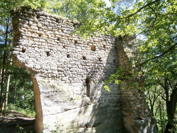 Zřícenina hradu Vítkovec
