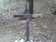 Kříž v lese
